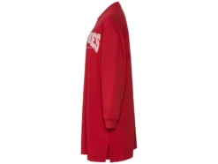 Damen Sweatkleid mit seitlichen Schlitzen