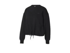 Damen-Sweatpullover, mit integriertem Kordelzug
