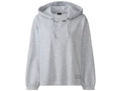 Damen Sweatpullover mit Kapuze und Bindeband