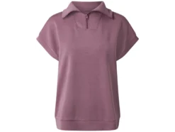 Damen Sweatshirt, mit Half-Zip