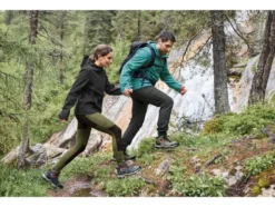 Damen Thermo-Softshelljacke, wasserabweisendes Obermaterial