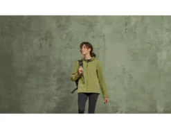 Damen Thermo-Softshelljacke, wasserabweisendes Obermaterial