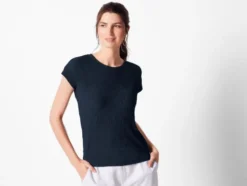 Damen Top / Spaghettitop mit modischer struktur