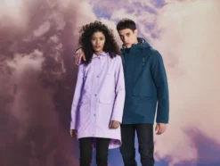 Damen Trenchcoat, mit Kapuze