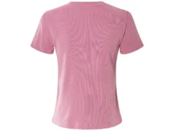 Damen T-Shirt, in modischer Ripp-Qualität