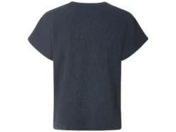 Damen-T-Shirt mit Crinkle-Optik