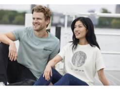 Damen T-Shirt, mit verschiedenen Prints