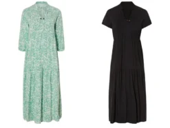 Damen Tunika-Kleid mit dekorativen Kordeln