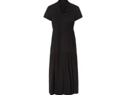 Damen Tunika-Kleid mit dekorativen Kordeln