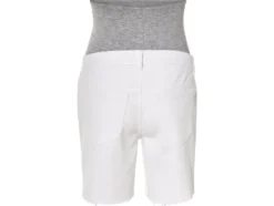 Damen Umstands-Jeansshorts mit hohem Baumwollanteil