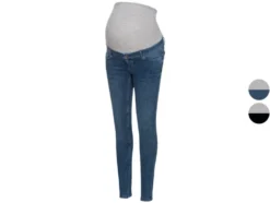 Damen-Umstandsjeans, Super Skinny Fit, mit niedriger Leibhöhe