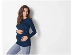Damen Umstands-Langarmshirt