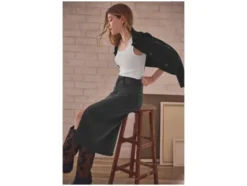 Damen Velours-Blouson, mit recyceltem Material