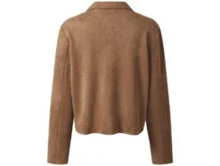 Damen Velours-Blouson, mit recyceltem Material