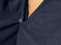 Damen Wickelkleid mit modischer Crinklestruktur