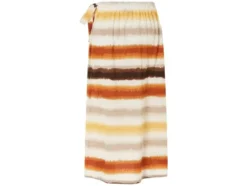 Damen Wickelrock, mit angenehm weicher Crinkle-Struktur