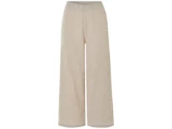 Damen Wide-Leg-Hose mit Crinkle-Effekt