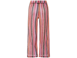 Damen Wide-Leg-Strickhose, blickdicht gefüttert