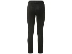 Damen Wildleder-Jeggings, Slim Fit, normale Leibhöhe