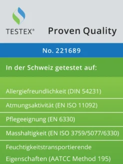 Daunen-Kassettenbettdecke Premium Selection 100 % Daunen