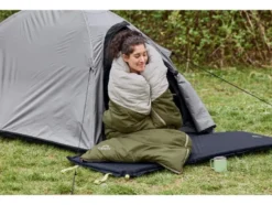 Deckenschlafsack, mit 2-Wege-Reißverschluss