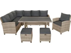 Dining Lounge »Prato«, aus Rattan