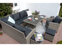 Dining Lounge »Prato«, aus Rattan