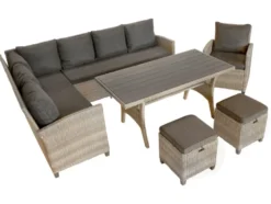 Dining Lounge »Prato«, aus Rattan