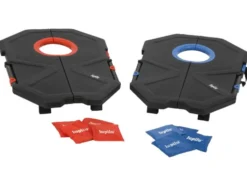 Disc-Golf-Set / Bean-Bag-Spielset / Schmetterball-Set / Street-Hockey-Set