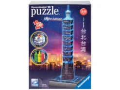 3D Puzzle Gebäude, 216-teilig, mit LED-Licht