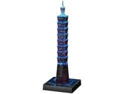 3D Puzzle Gebäude, 216-teilig, mit LED-Licht