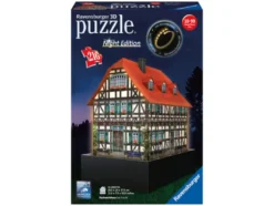 3D Puzzle Gebäude, 216-teilig, mit LED-Licht