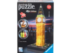 3D Puzzle Gebäude, 216-teilig, mit LED-Licht