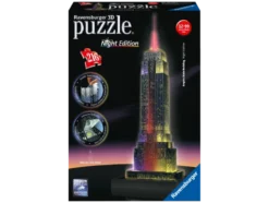 3D Puzzle Gebäude, 216-teilig, mit LED-Licht