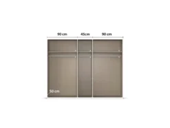 Drehtürenschrank »Alabama«