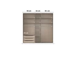 Drehtürenschrank »Alabama«