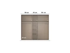 Drehtürenschrank »Alabama«