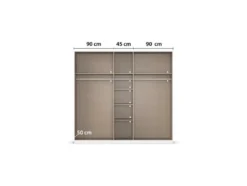 Drehtürenschrank »Alabama«