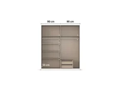 Drehtürenschrank »Alabama«
