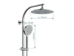 Duschset »Madura Fresh« mit Thermostatarmatur