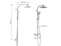 Duschset »Madura Fresh« mit Thermostatarmatur