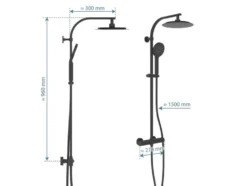 Duschset »Madura Fresh« mit Thermostatarmatur