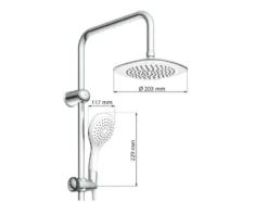 Duschsystem »DUSCHTRAUM« mit Regendusche