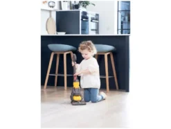 Dyson©-Staubsauger, mit integrierten surrenden bunten Kugeln.