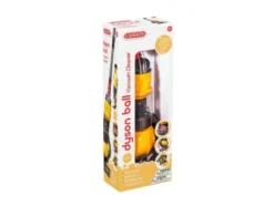 Dyson©-Staubsauger, mit integrierten surrenden bunten Kugeln.