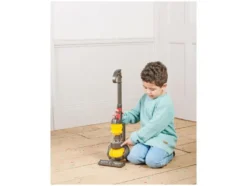 Dyson©-Staubsauger, mit integrierten surrenden bunten Kugeln.