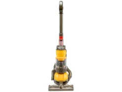 Dyson©-Staubsauger, mit integrierten surrenden bunten Kugeln.