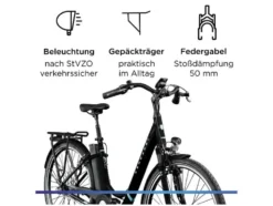 E-Bike City »Z510«, 28 Zoll