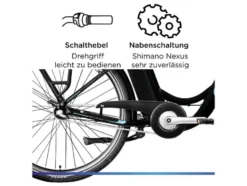 E-Bike City »Z510«, 28 Zoll