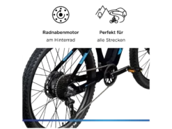 E-Bike Mountainbike »Z898«, 27,5 Zoll